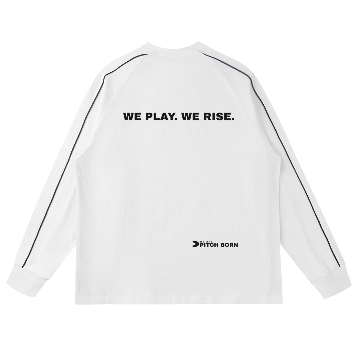 Contrast Panel Raglan Sweatshirt