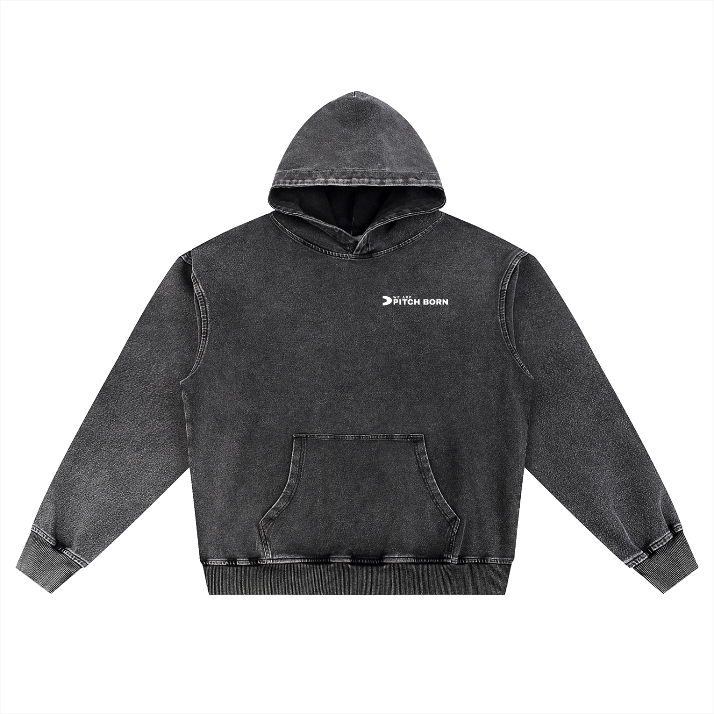 Snow Wash Oversized Hoodie