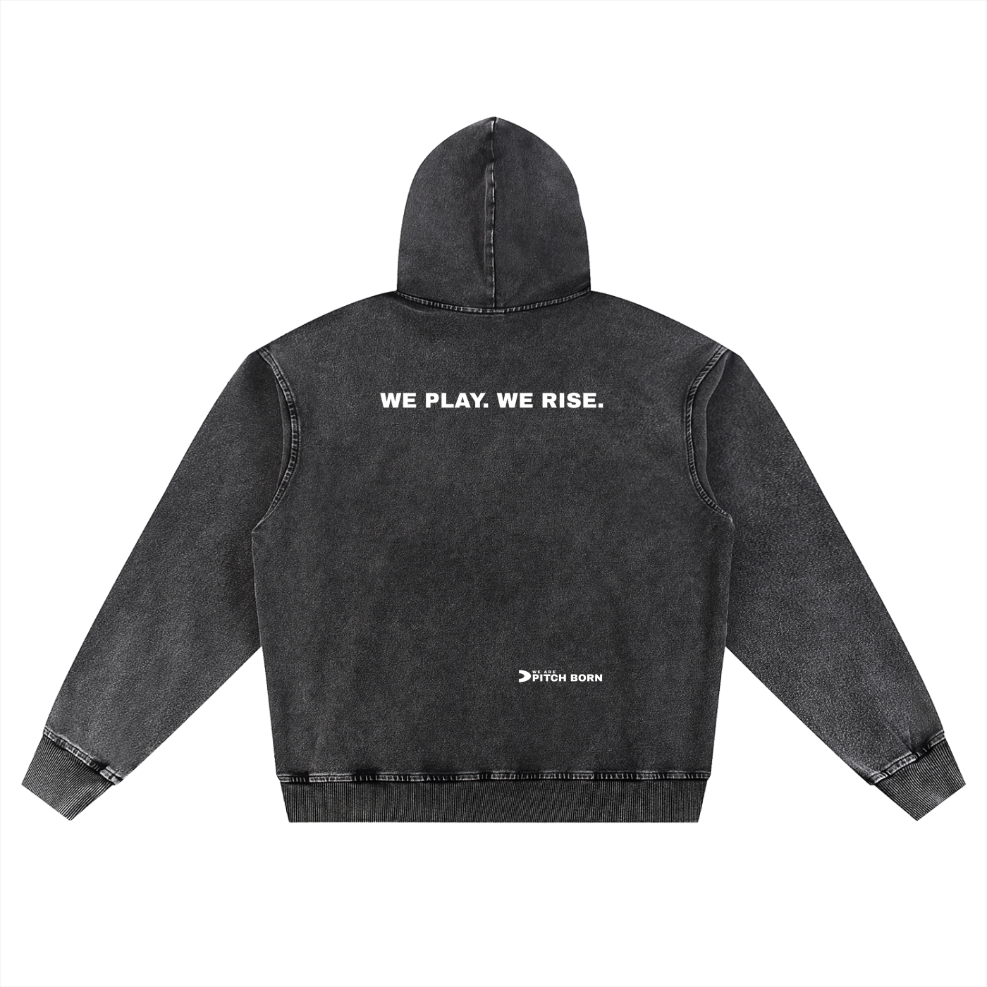 Snow Wash Oversized Hoodie