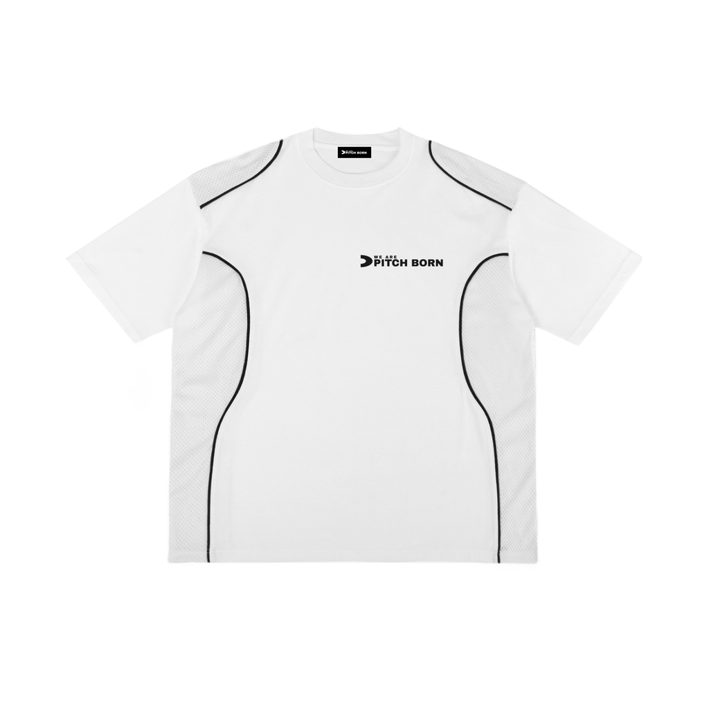 Contrast Piped Panel T-Shirt