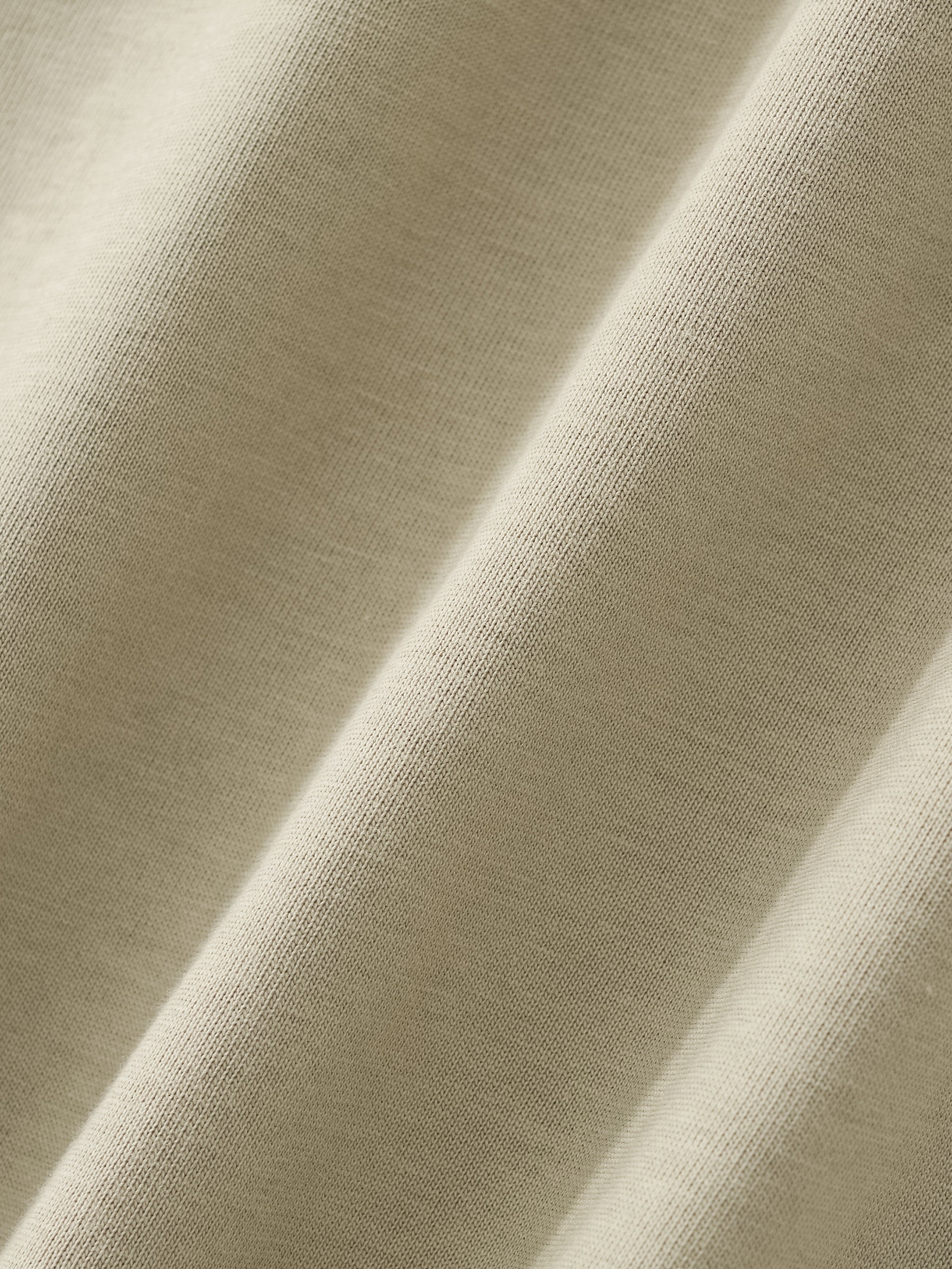 Beige and White Contrast Stripes Panel Mesh Training Top