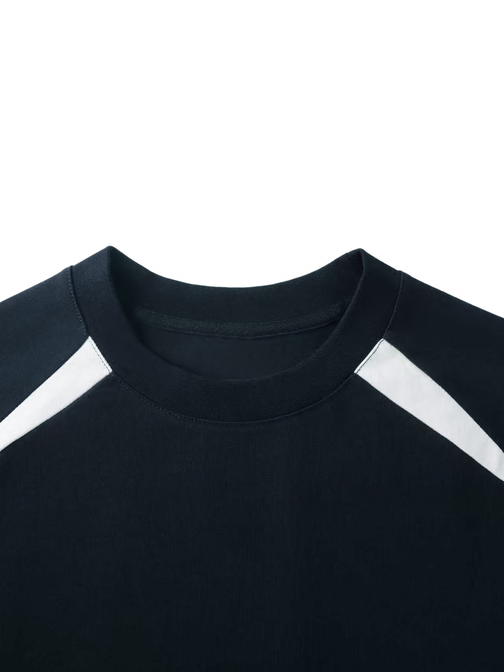 Contrast Panel Raglan Sweatshirt